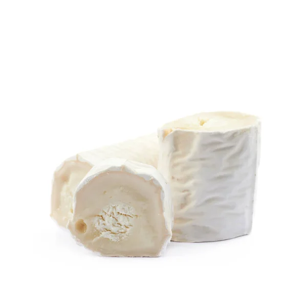 Stick of a goat cheese isolated — Stock Photo, Image