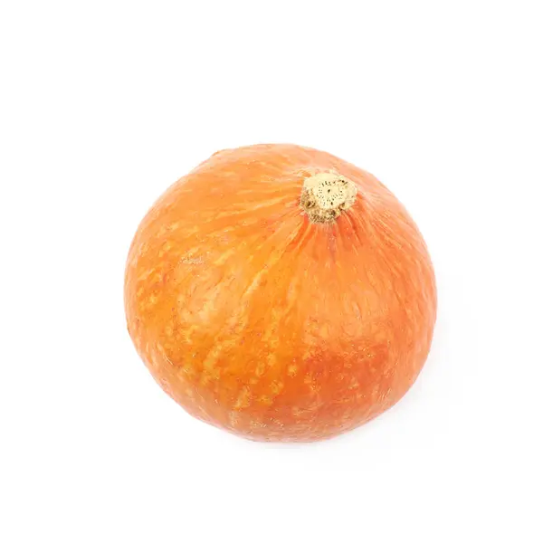 Rijp oranje pompoen geïsoleerd — Stockfoto