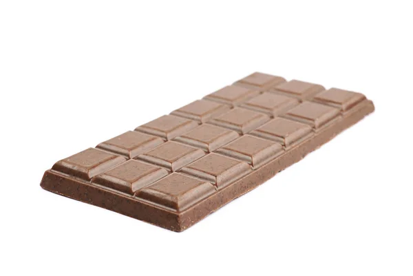 Single chocolate bar isolated — Stock Photo, Image