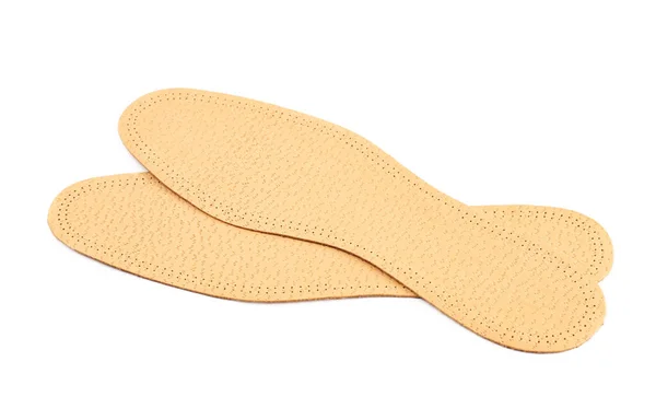 Pair of shoe insoles isolated — Stock Photo, Image