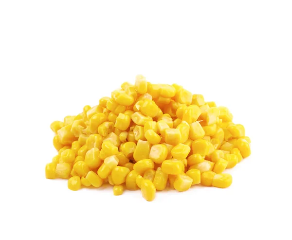 Σωρό από κίτρινο καλαμπόκι πυρήνες — Φωτογραφία Αρχείου
