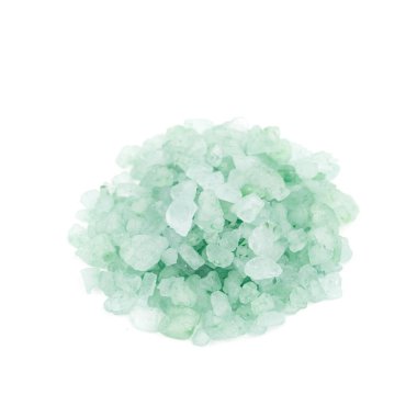 Tuz kristallerinin izole yığını