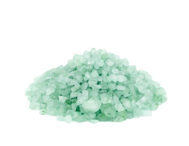 Tuz kristallerinin izole yığını