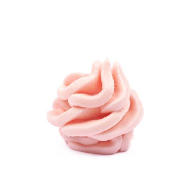 Buzlanma krem girdap izole