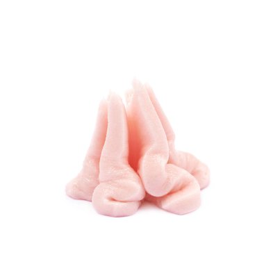 Buzlanma krem girdap izole