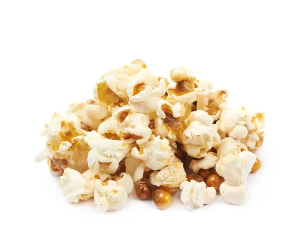 Haufen halbgarer Popcornkerne — Stockfoto