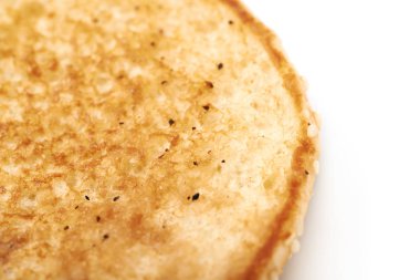 İzole tek burger topuz