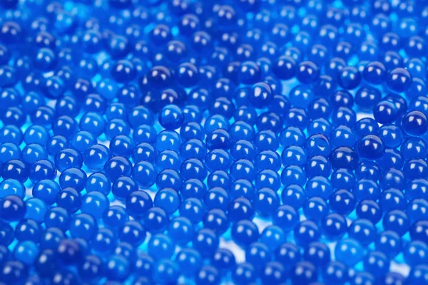 Superfície revestida com contas azuis — Fotografia de Stock