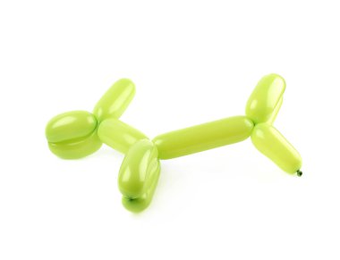 Köpek yavrusu Balon Modelleme yapılmış