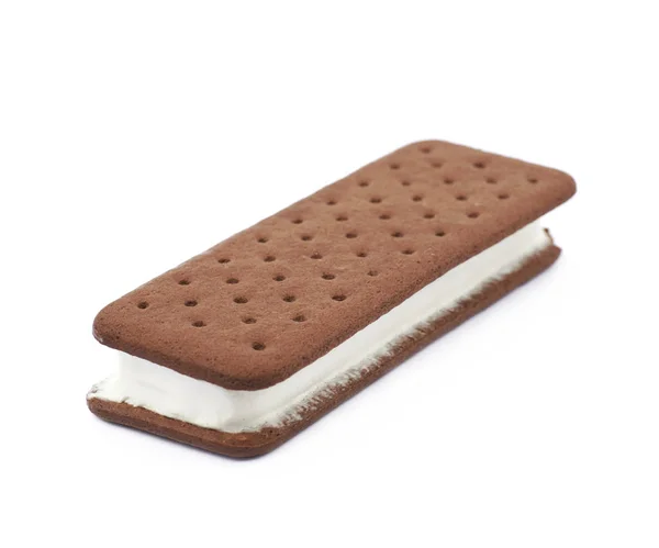 Ice cream sandwich isolated — Stock Photo, Image