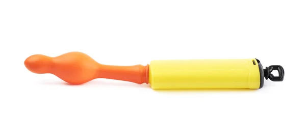 分離されたプラスチック製バルーン吹ポンプ — ストック写真
