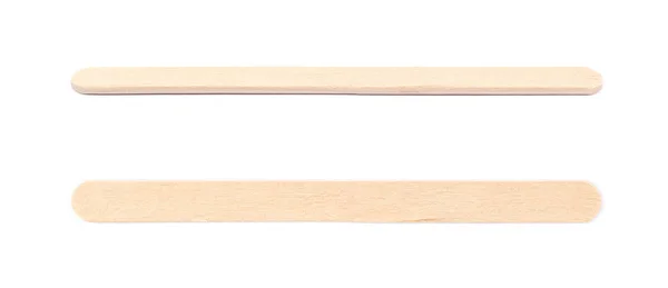 Медицинский тест деревянная палка изолирована — стоковое фото