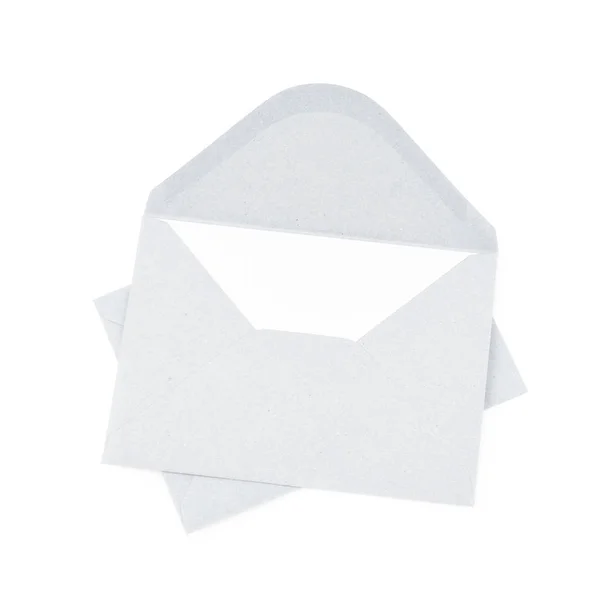 Белая бумажная оболочка — стоковое фото