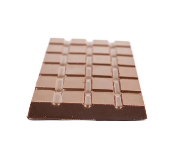 孤立的单个巧克力棒 — 图库照片