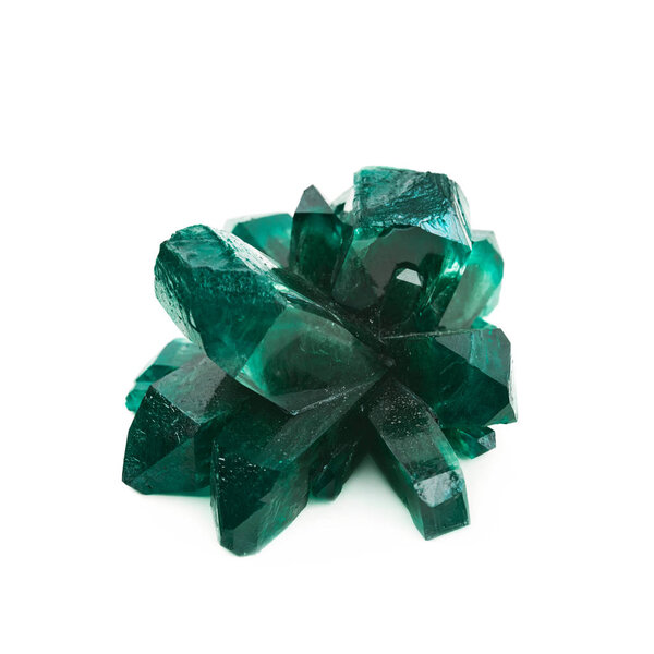 Grown crystal of salt isolated