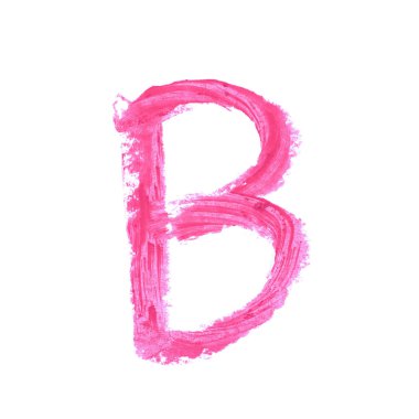 İzole tek abc harf sembol