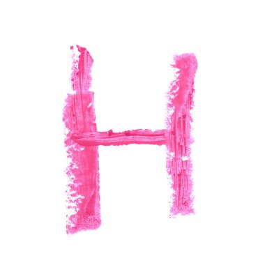 İzole tek abc harf sembol