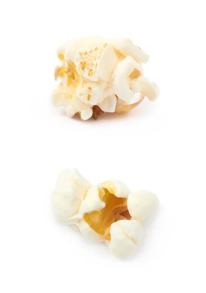 Fiocco di popcorn isolato — Foto Stock