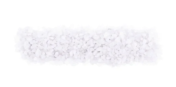 Pile of salt crystals isolated — Stock Photo, Image