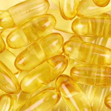 Softgel hapları ile kaplı yüzey