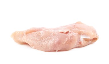 Et parçası çiğ tavuk göğsü