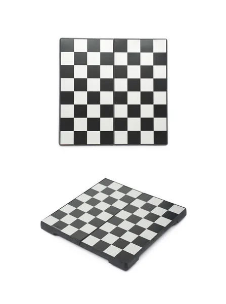 Tablero de ajedrez vacío aislado —  Fotos de Stock