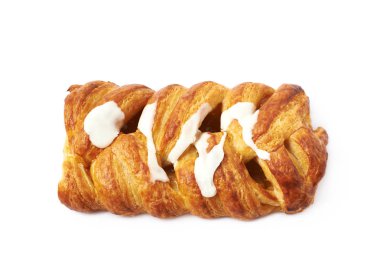 Tatlı pasta çörek izole