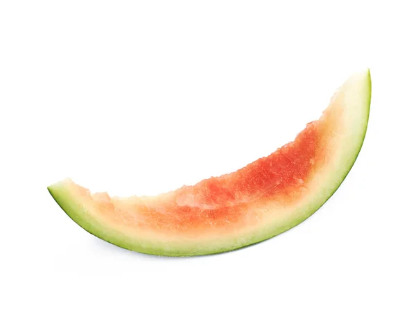 Enda vattenmelon svål isolerade — Stockfoto