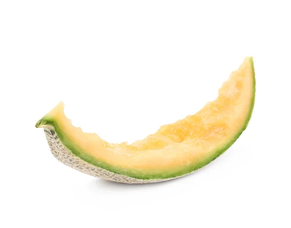 Cantaloupe melon svål isolerade — Stockfoto