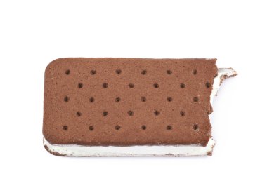 Dondurmalı sandviç izole