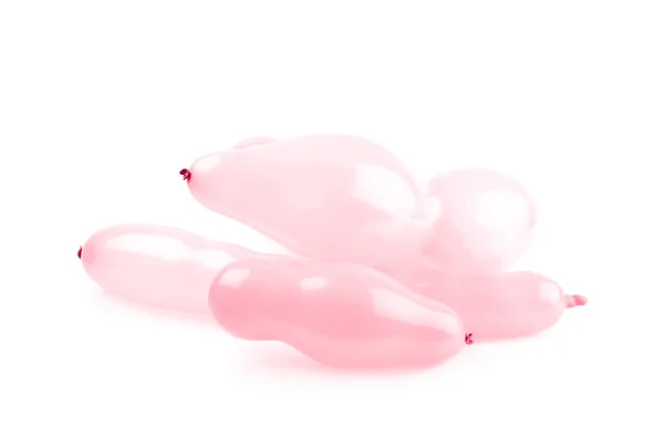 Pile of blown shaped balloons — Stock Photo, Image