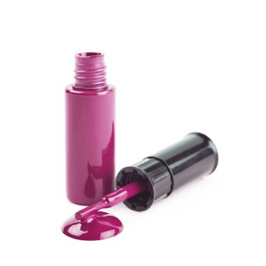 oje yalıtılmış bir şişe