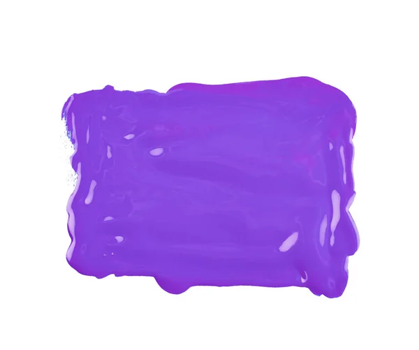 Smudged splash of paint isolated — Stock Photo, Image