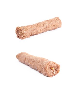 Bir sopa üzerinde ham kebap et