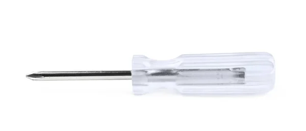 Śrubokręta krzyżakowego małych na białym tle — Zdjęcie stockowe
