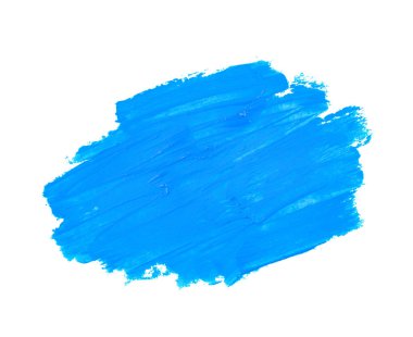 Boya konturları sıçrama izole