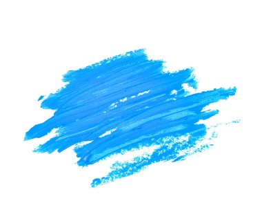 Boya konturları sıçrama izole