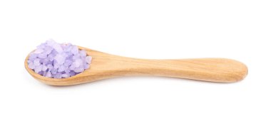 Kaşık tuz kristallerinin izole tam