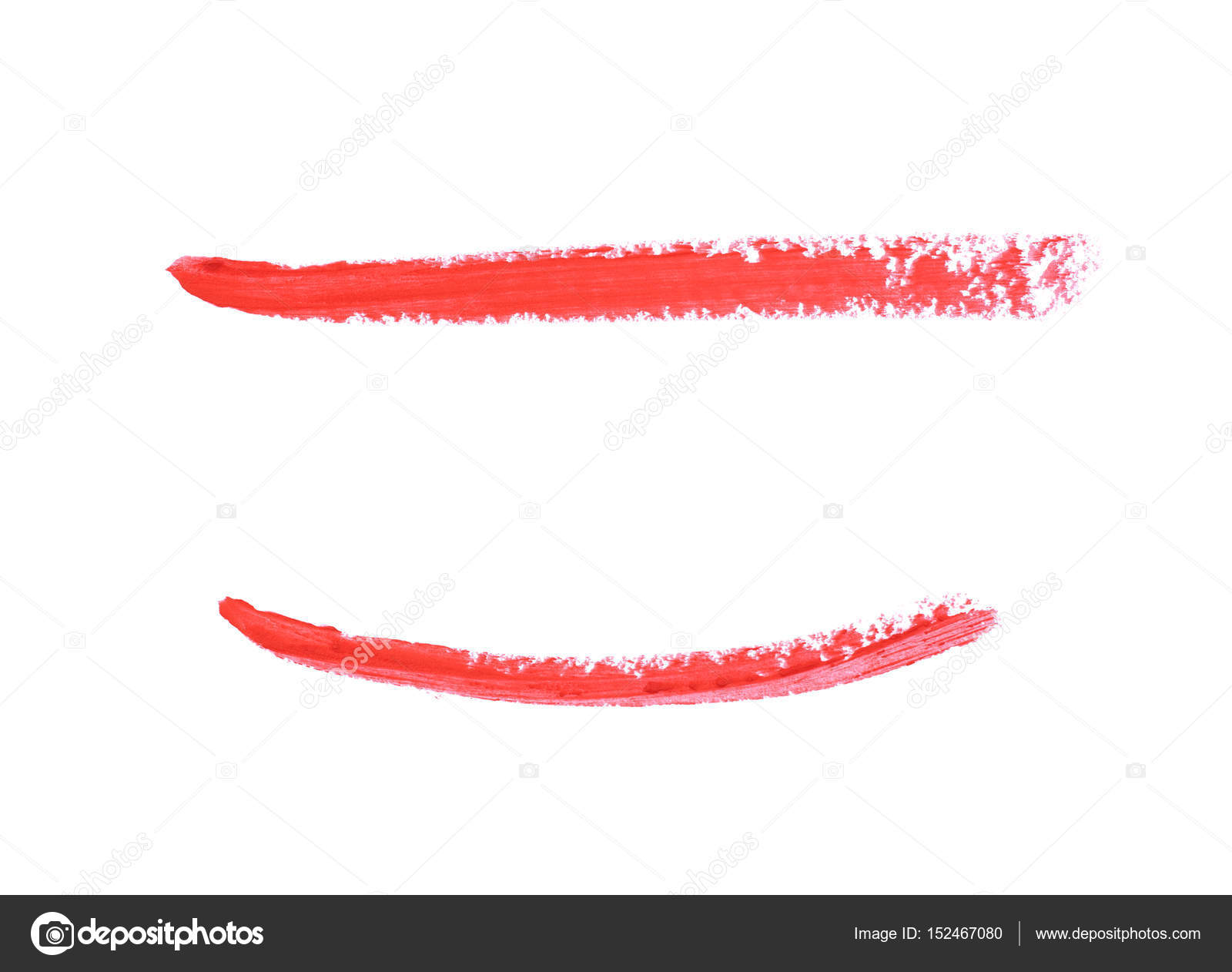 Einzeiliger Markierungsstrich isoliert — Stockfoto © nbvf89 152467080