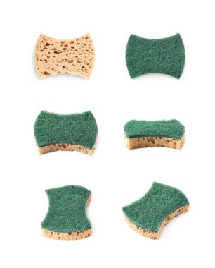 mutfak sünger izole