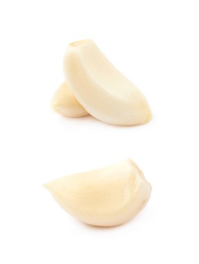 İzole tek sarımsak karanfil