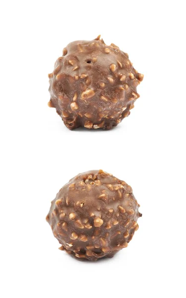 Chocolade bal confectie snoep geïsoleerd — Stockfoto