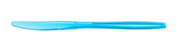 Single disposable plastic knife