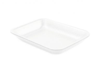 İzole plastik köpük yemek tepsisi
