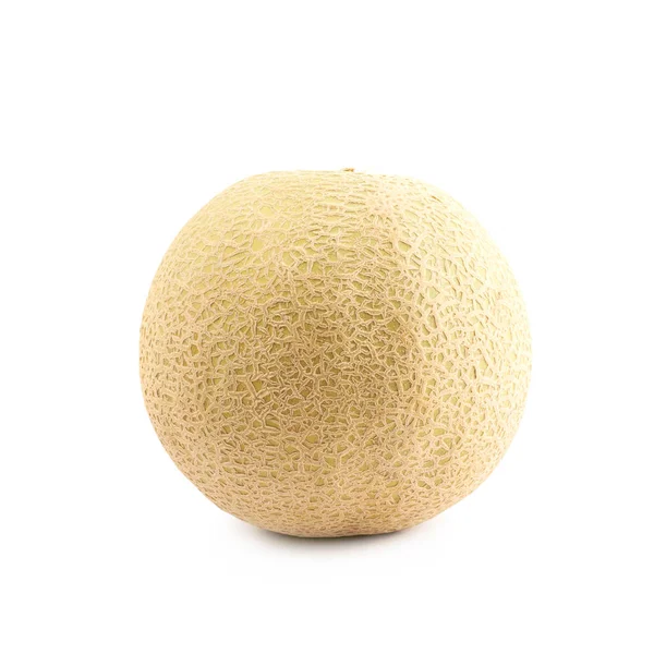 Cantaloupe melon frukt isolerade — Stockfoto