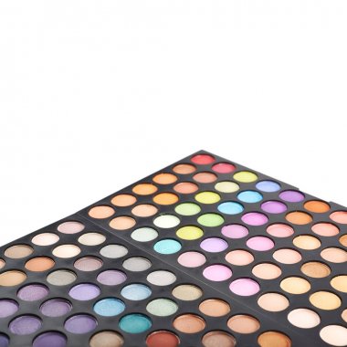 Kalıcı makyaj paleti kiti izole