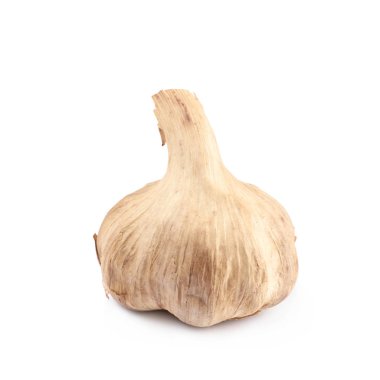 İzole kuru sarımsak ampul