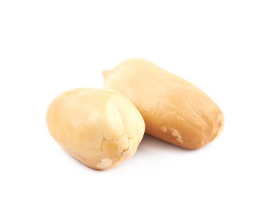 Soyulmuş fıstık izole