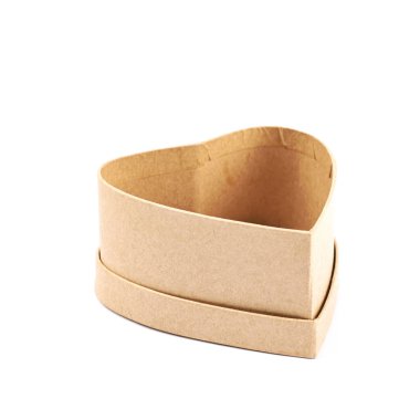 İzole kağıt hediye kutusu