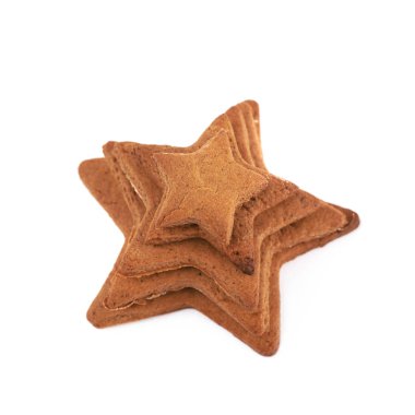 Yıldız şeklinde çerez izole